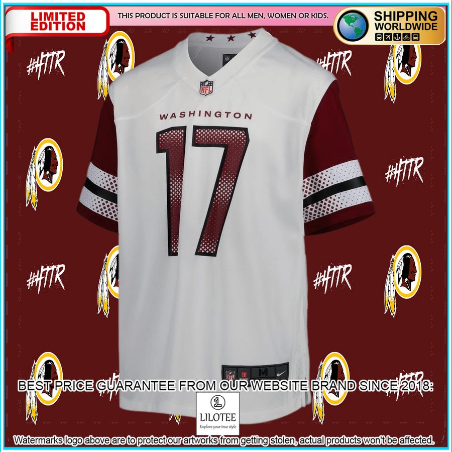 terry mclaurin washington commanders youth white football jersey 5 189