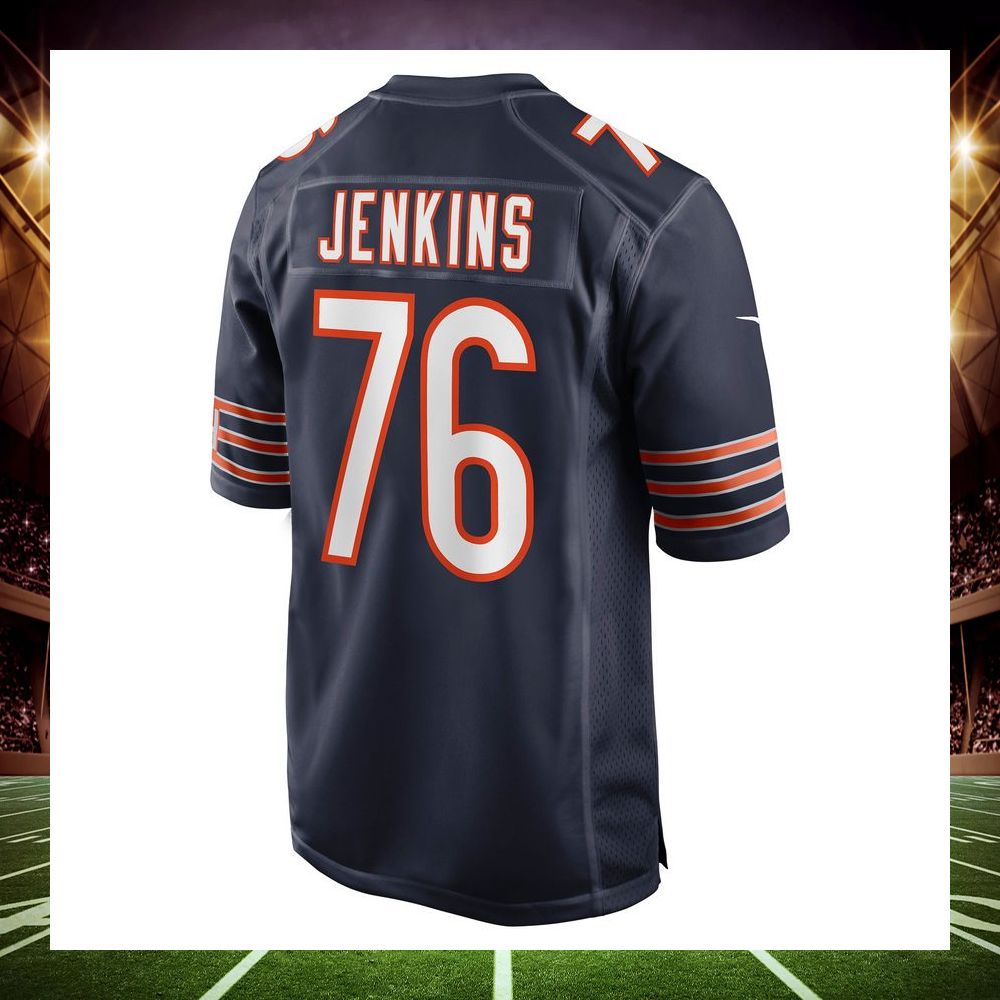 teven jenkins chicago bears navy football jersey 3 263