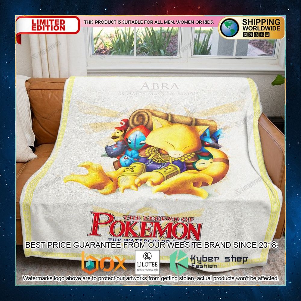 the legend of pokemon abra blanket 1 455