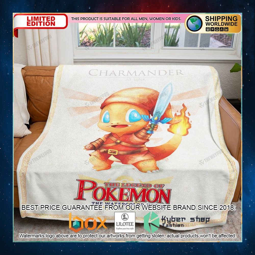the legend of pokemon charmander blanket 1 801