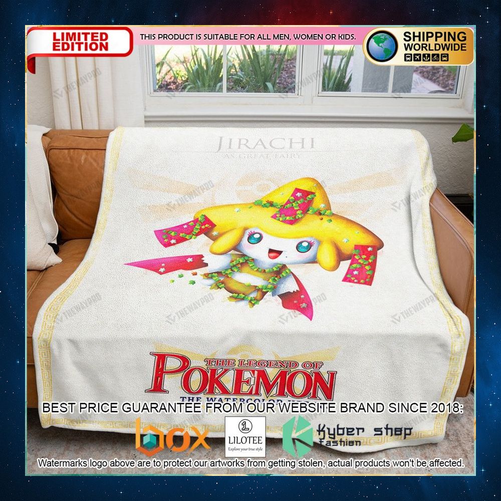 the legend of pokemon jirachi blanket 1 399