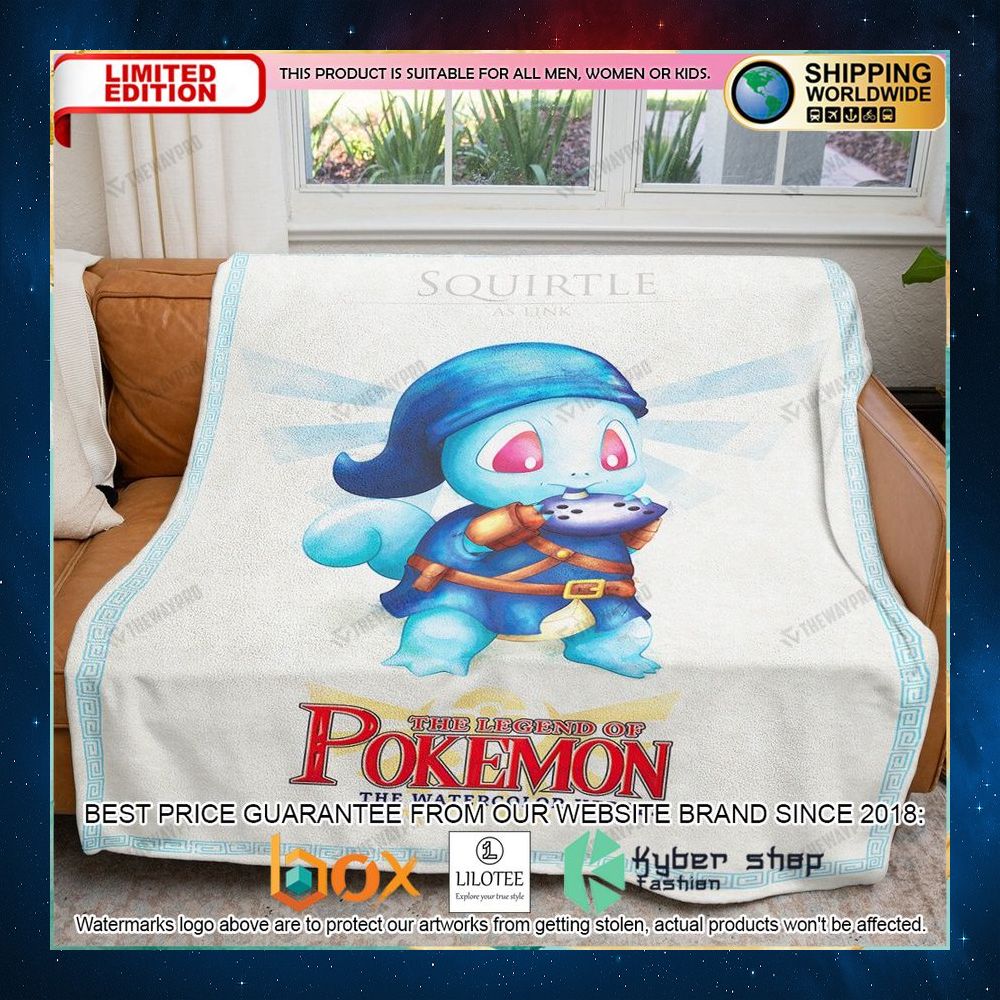 the legend of pokemon squirtle blanket 1 402