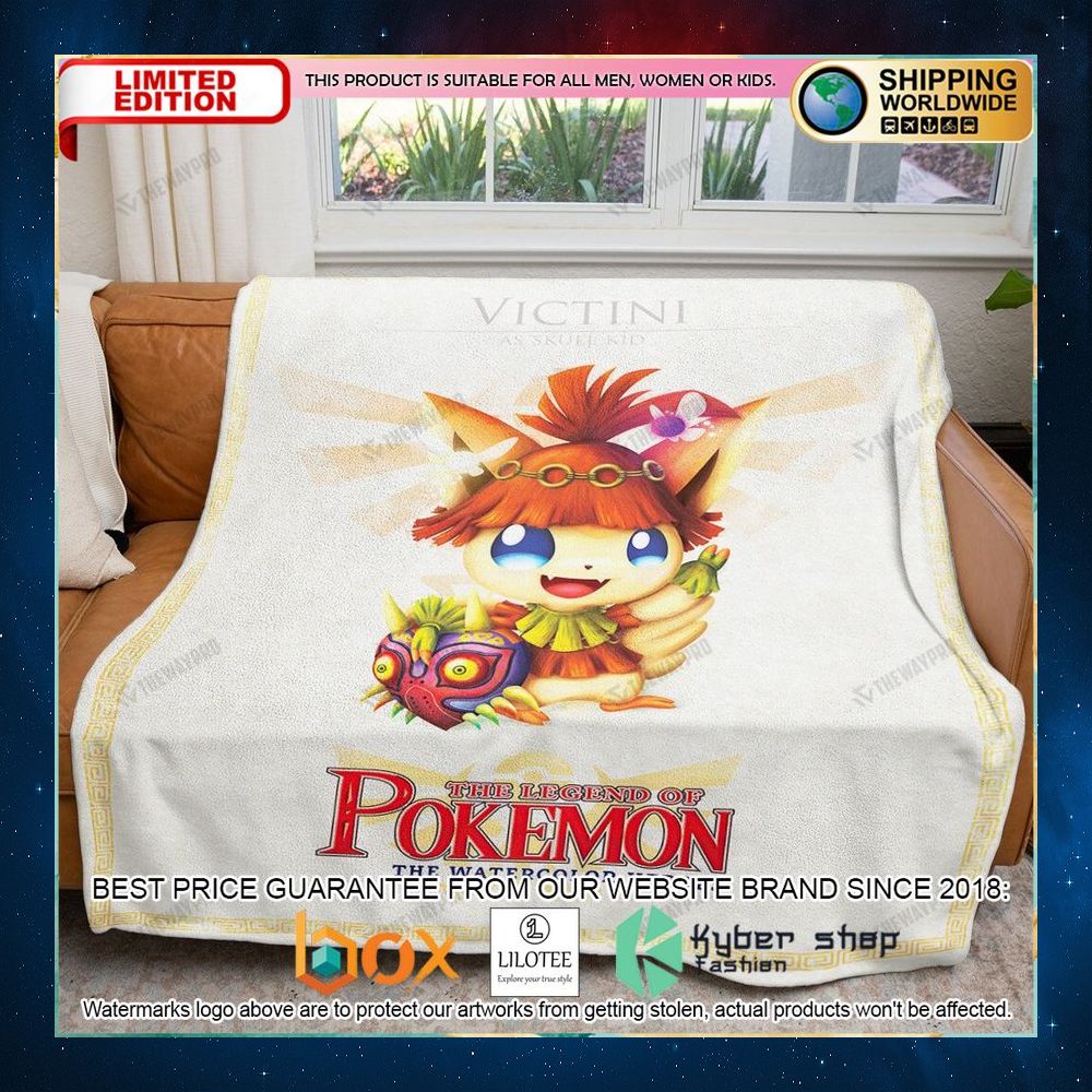 the legend of pokemon victini blanket 1 846