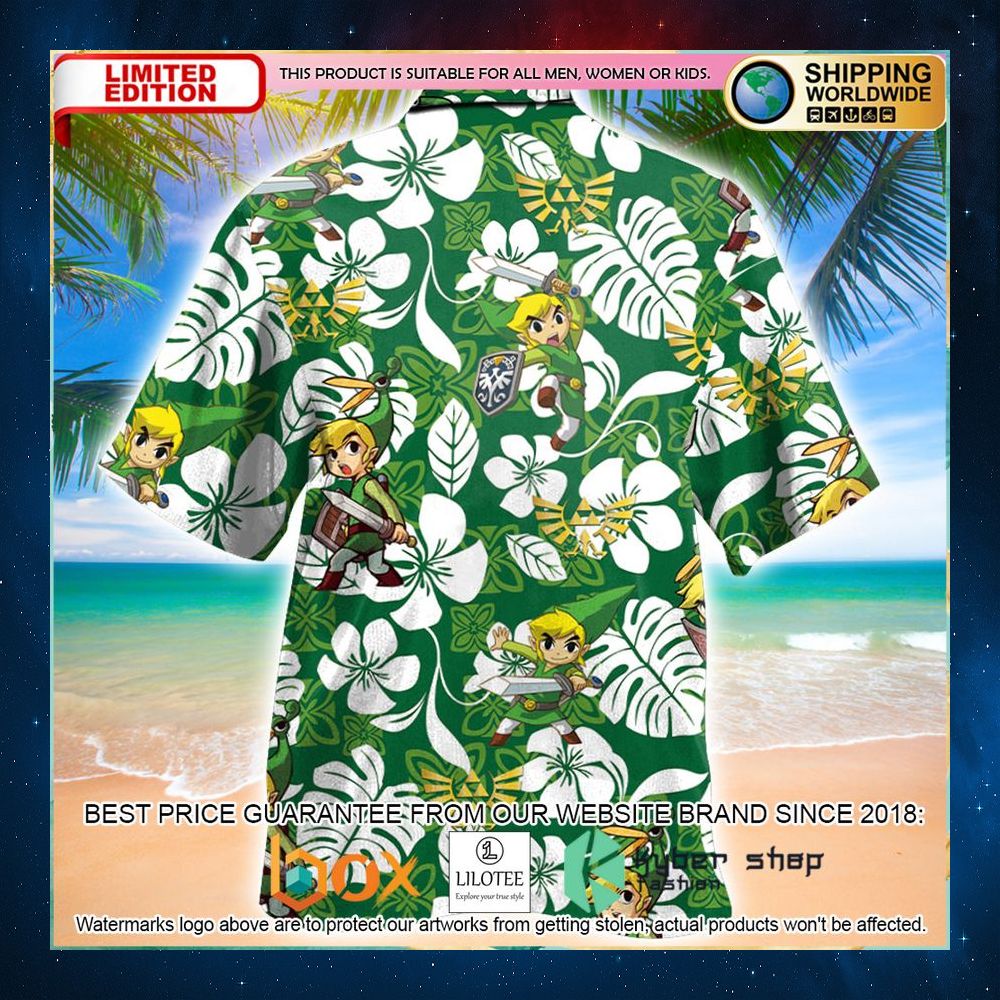 the legend of zelda link game hawaiian shirt 2 569