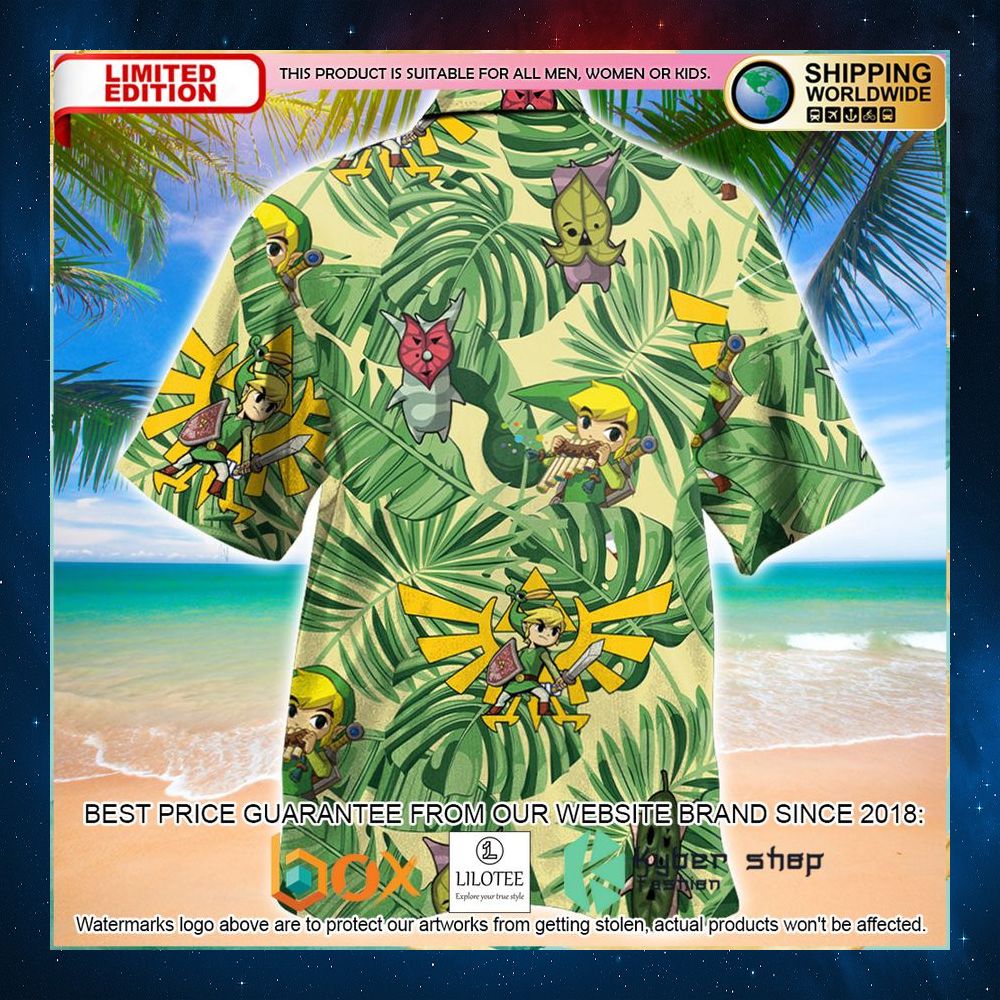 the legend of zelda link hawaiian shirt 2 489