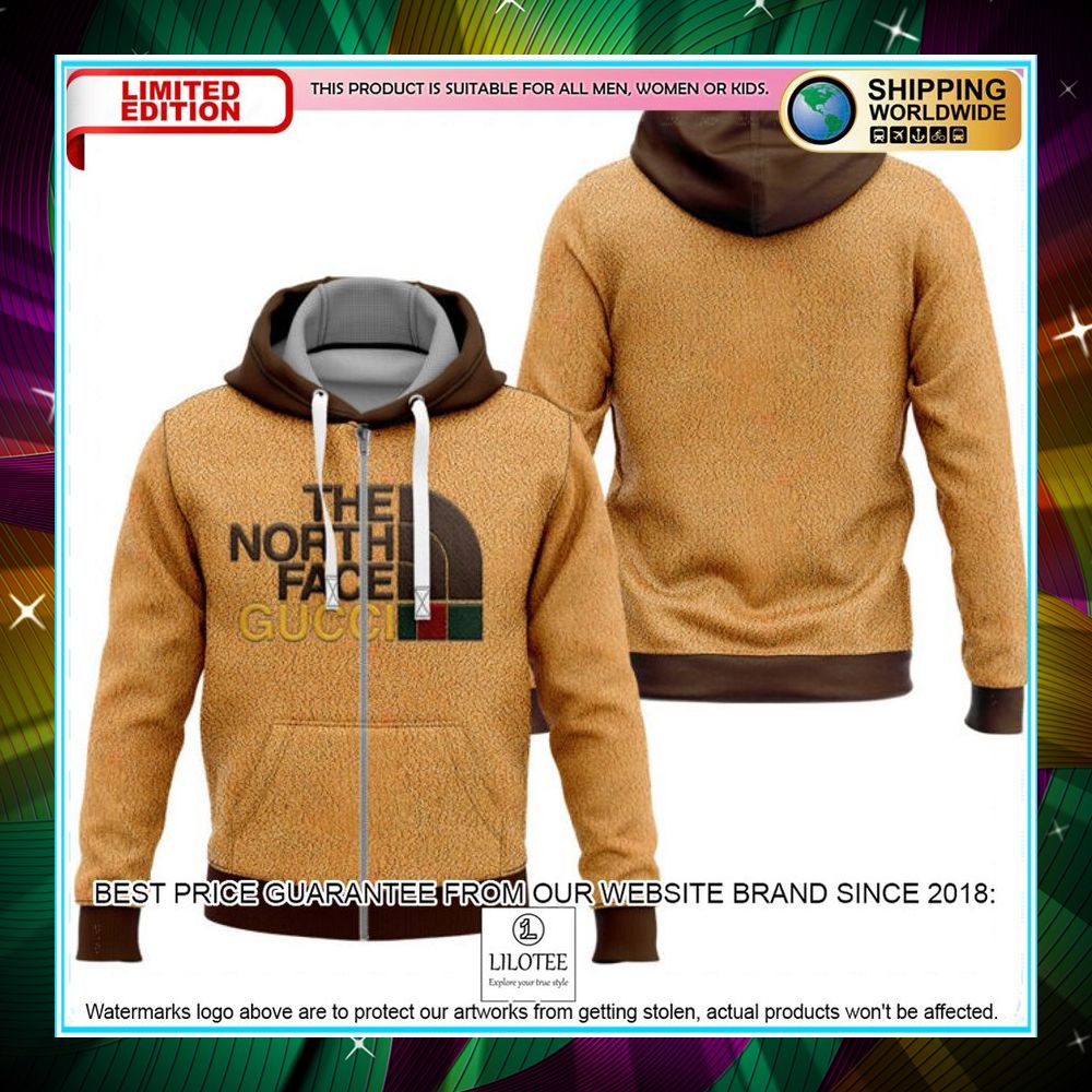 the north face gucci zip hoodie 1 456