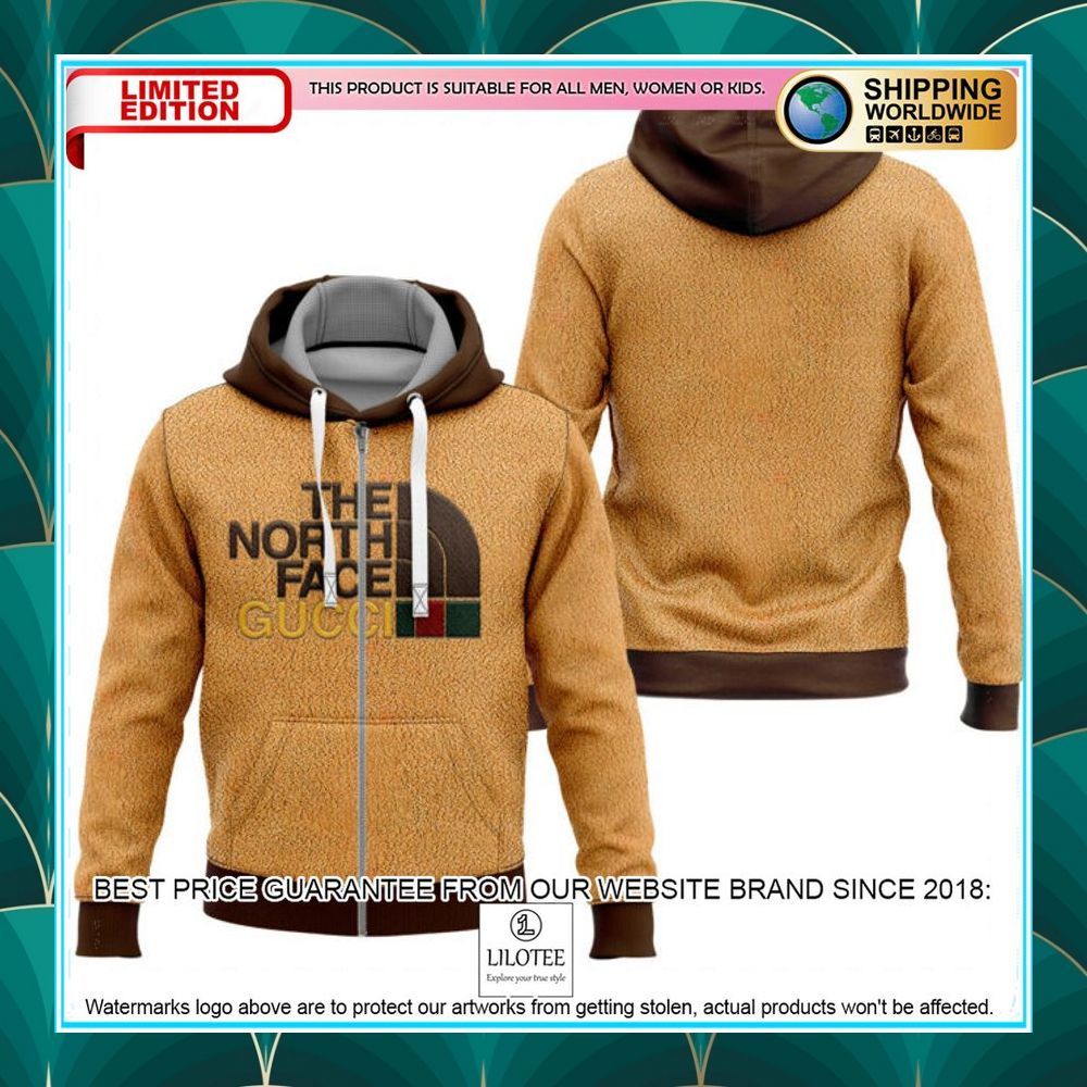 the north face gucci zip hoodie 1 537