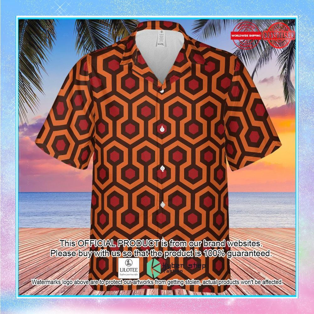 the overlook pattern the shining hawaiian shirt 2 283