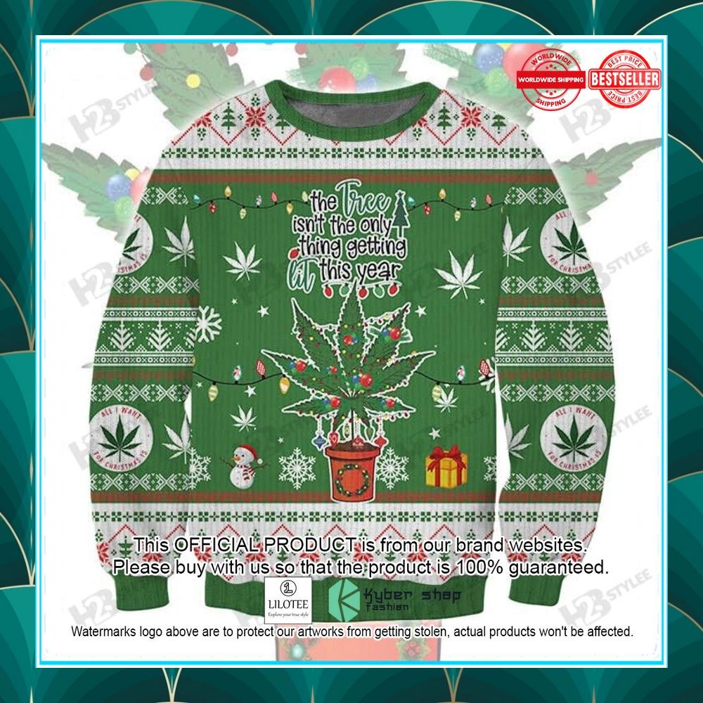 the tree isnt the only thing getting this year ugly christmas sweater 1 766 1