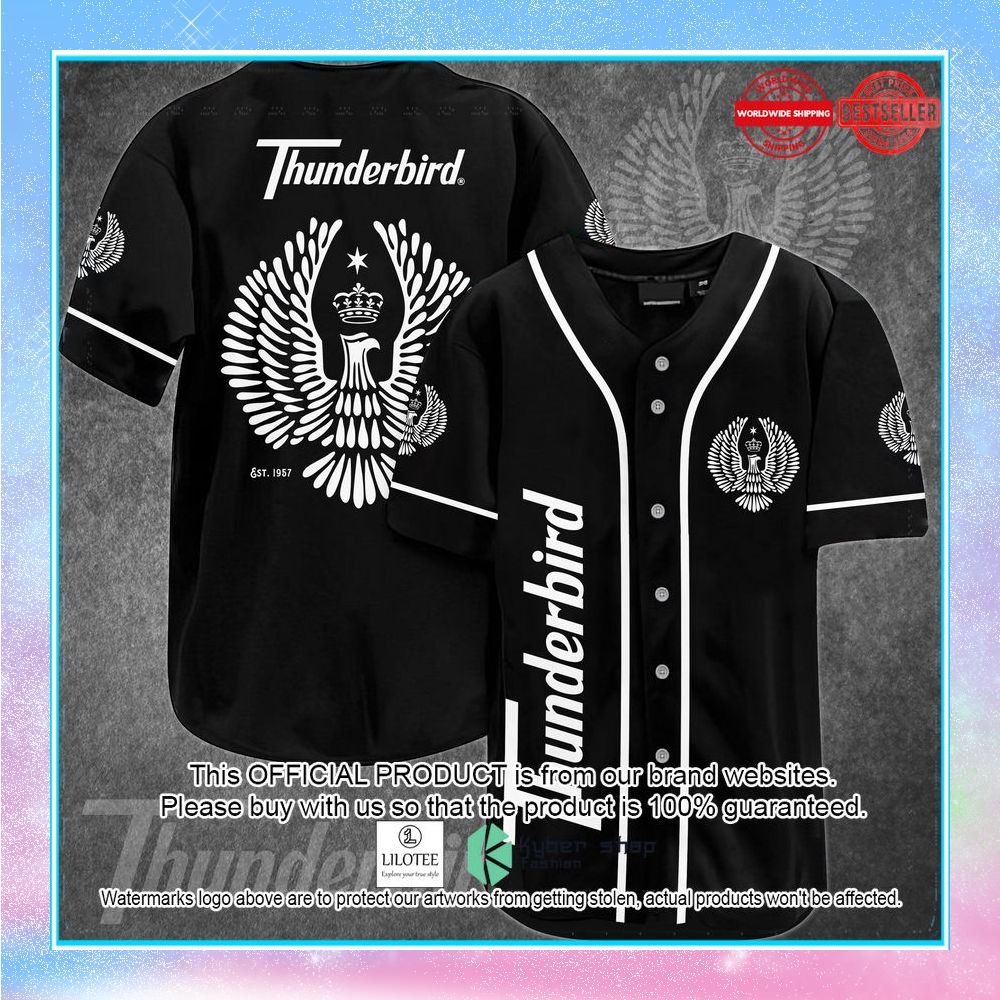 thunderbird logo baseball jersey 1 526