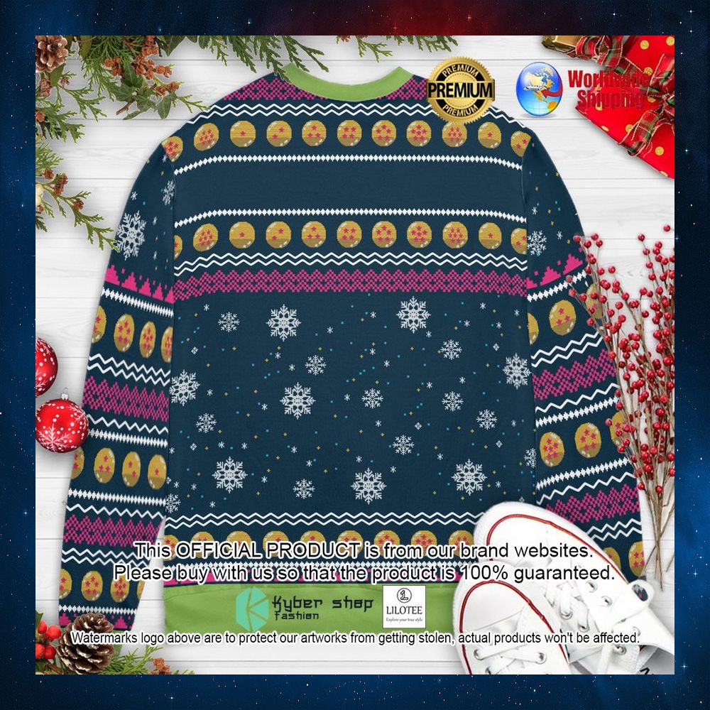 tis over 9000 dragon ball christmas sweater 2 43