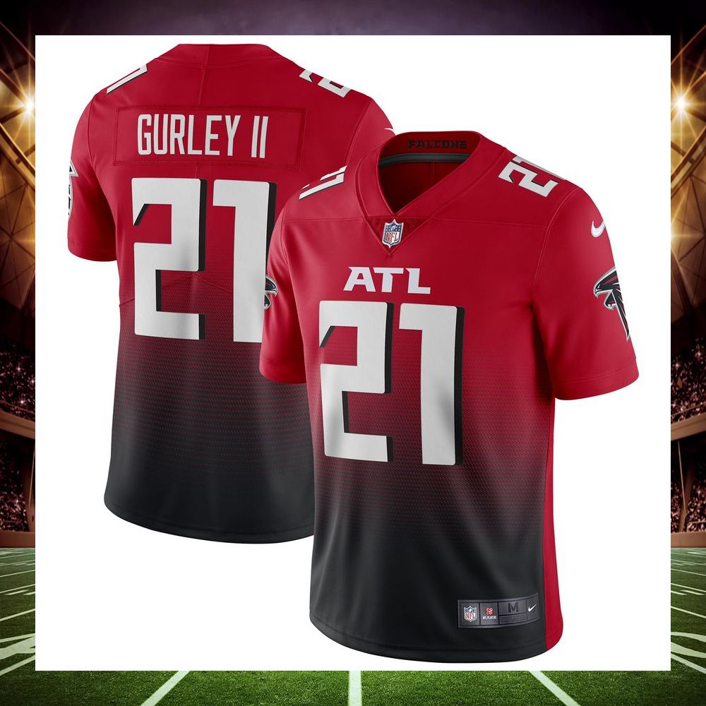 todd gurley ii atlanta falcons 2nd alternate vapor limited red football jersey 1 463