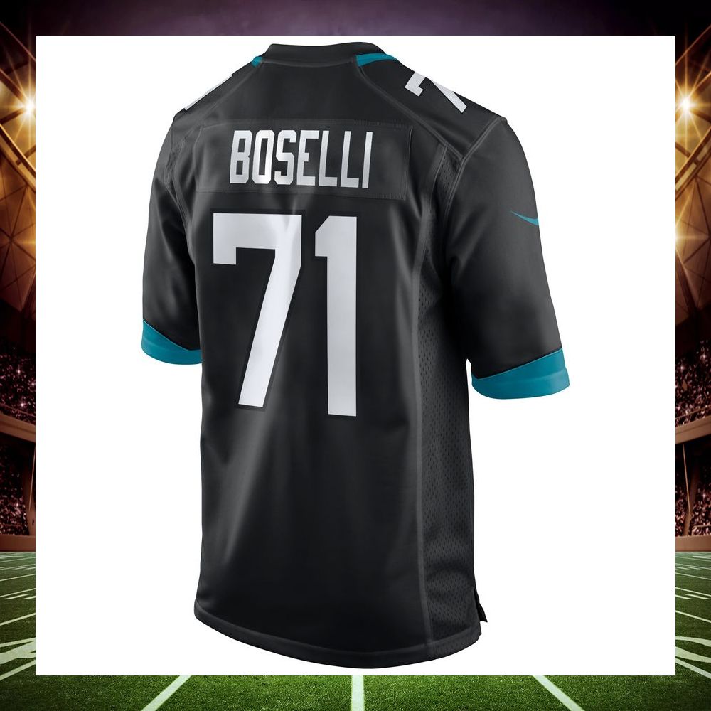 tony boselli jacksonville jaguars football retired black football jersey 3 804