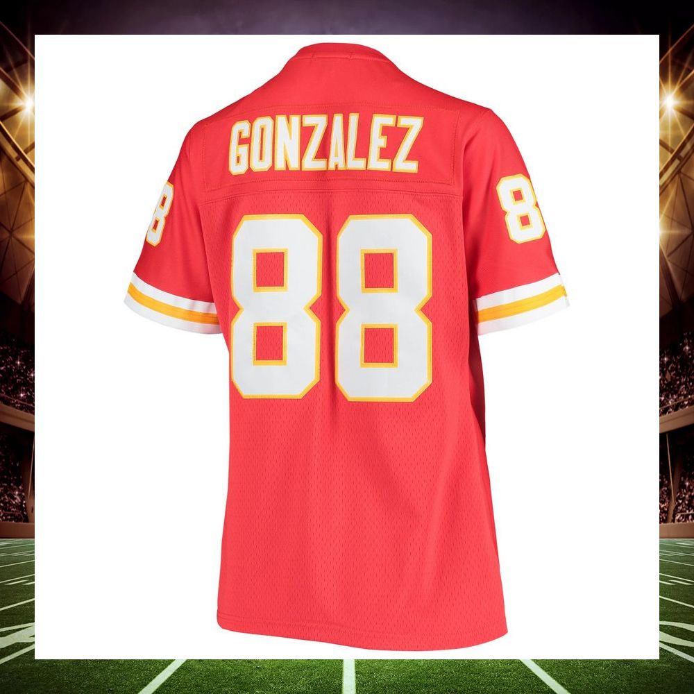 tony gonzalez kansas city chiefs mitchell ness legacy replica team red football jersey 3 210
