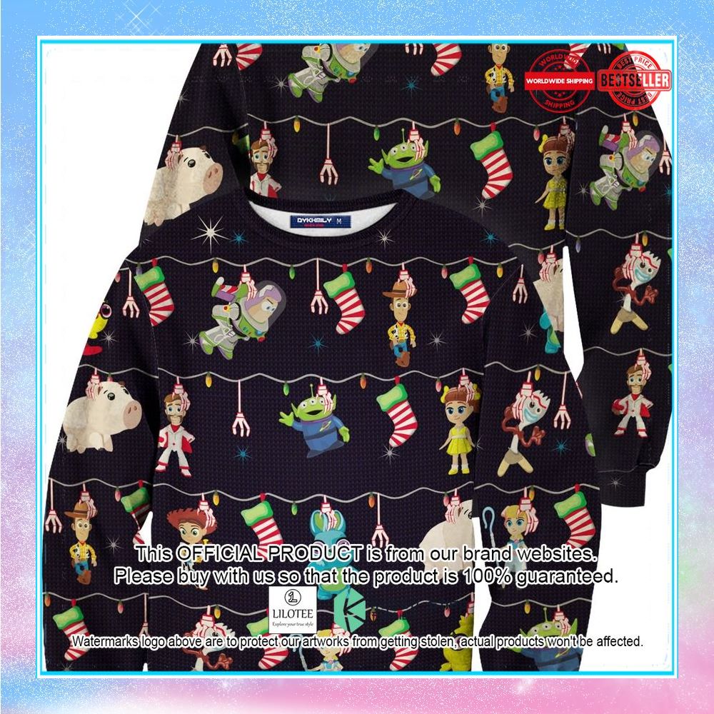 toy story christmas ugly sweater 1 142