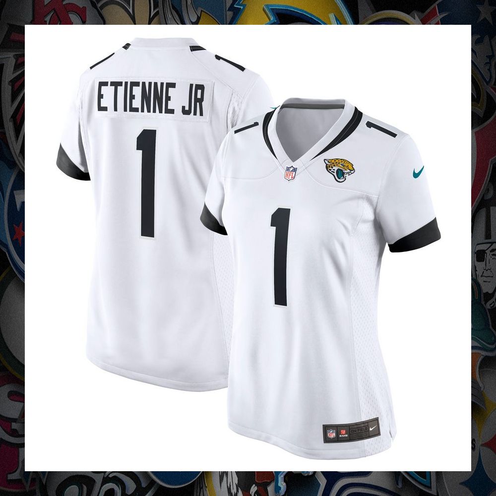Travis Etienne Jacksonville Jaguars Women's Black Football Jersey 6 travis etienne jacksonville jaguars womens black football jersey 6 520