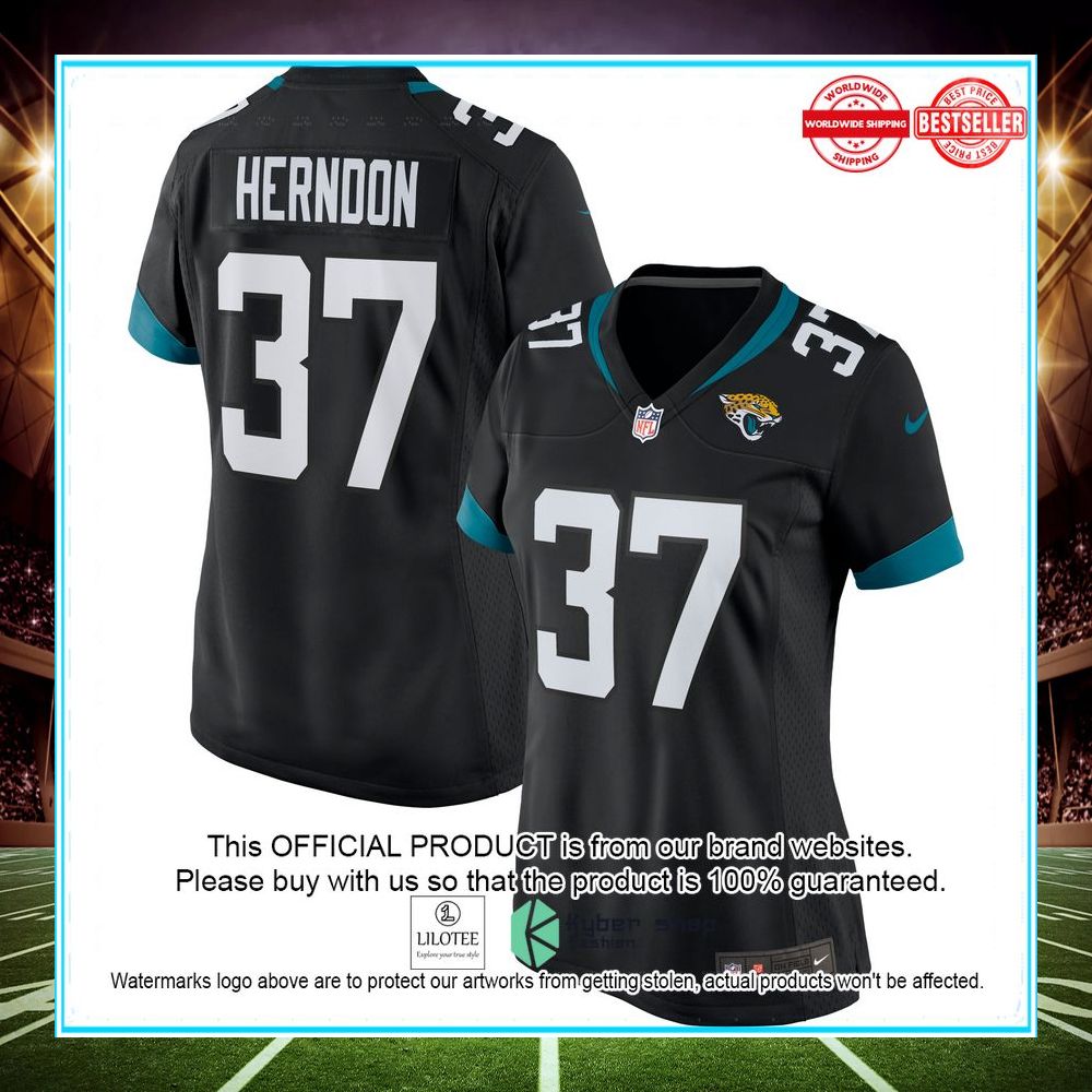 Tre Herndon Jacksonville Jaguars Teal Football Jersey - LIMITED EDITION 5 tre herndon jacksonville jaguars teal football jersey 5 305