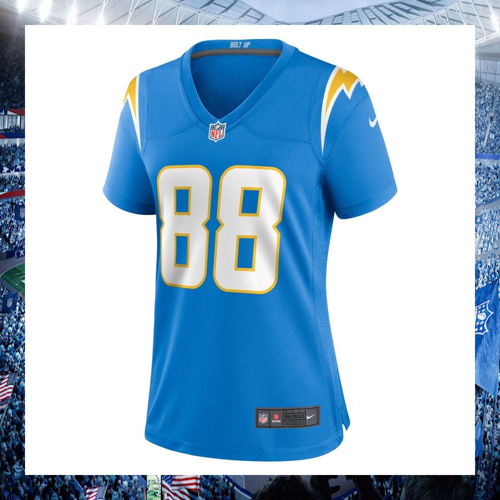 tre mckitty los angeles chargers nike womens powder blue football jersey 2 24