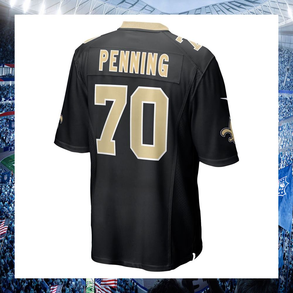 Trevor Penning New Orleans Saints Nike Black Football Jersey - LIMITED EDITION 3 trevor penning new orleans saints nike black football jersey 3 744