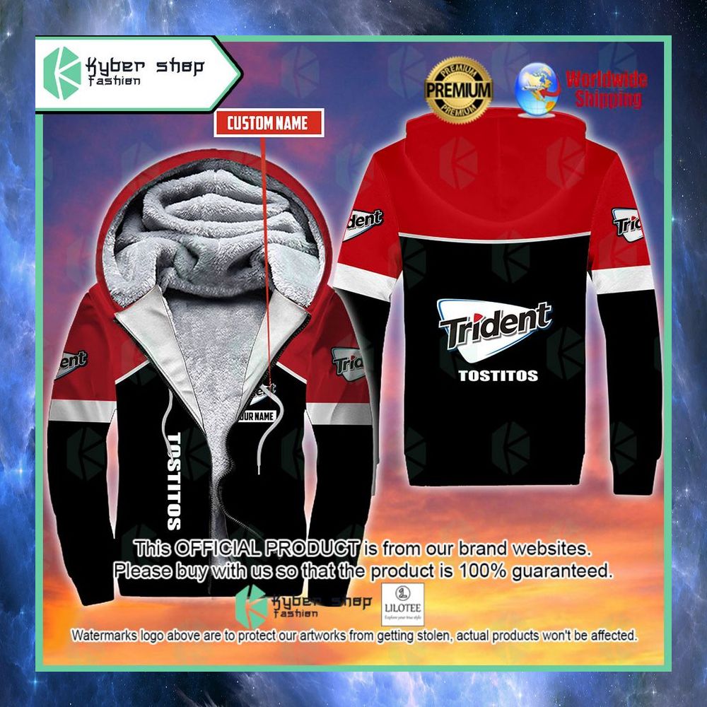 trident custom name 3d fleece hoodie 1 743