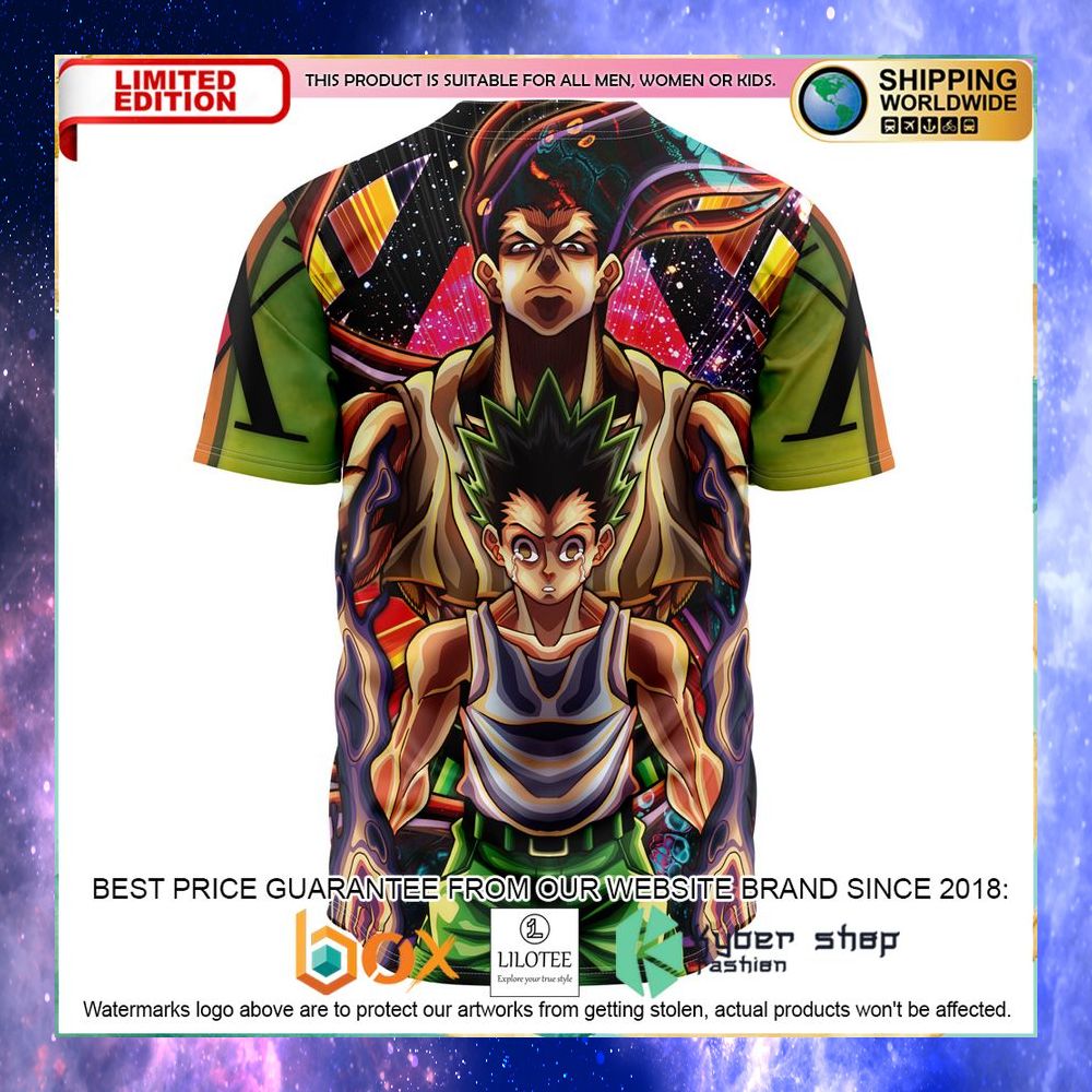 Trippy Gon Freecss Hunter X Hunter Baseball Jersey - LIMITED EDITION 6 trippy gon freecss hunter x hunter baseball jersey 3 635