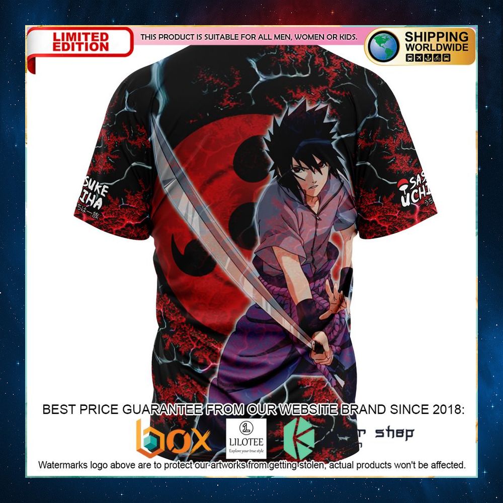 trippy sasuke uchiha naruto t shirt 2 569