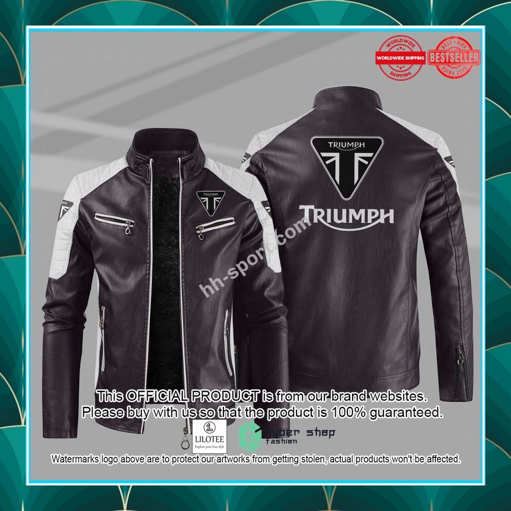 triumph motorcycles motor leather jacket 7 413