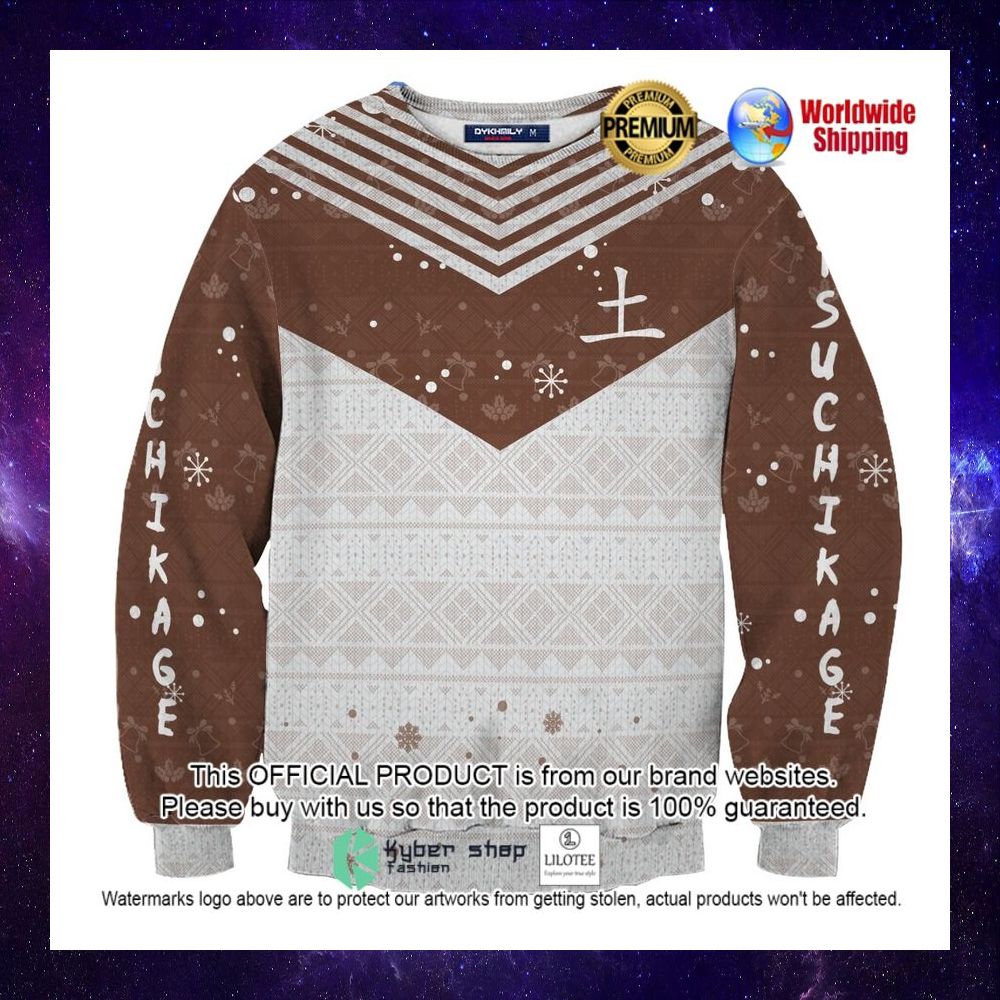 tsuchikage naruto personalized christmas sweater 1 205