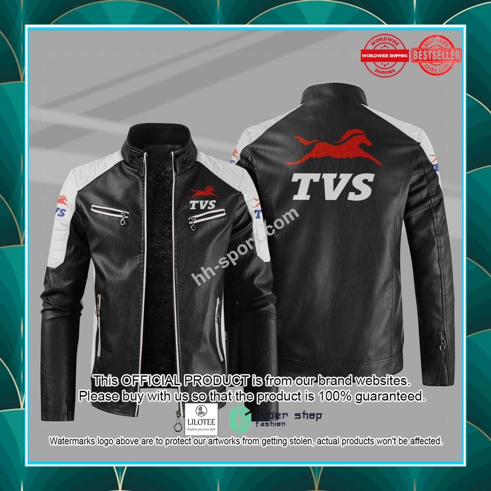 tvs motorcycle motor leather jacket 1 62