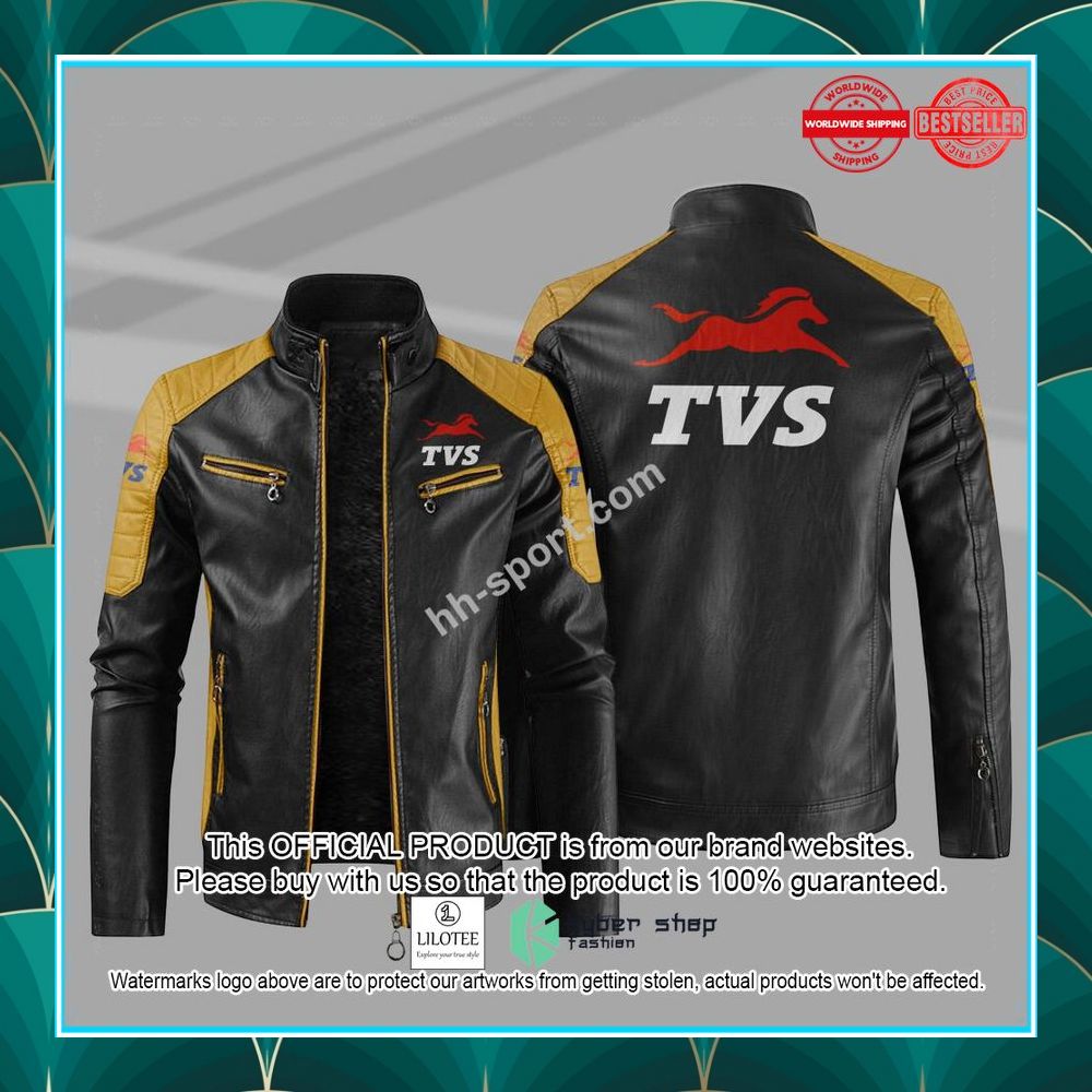 tvs motorcycle motor leather jacket 4 165