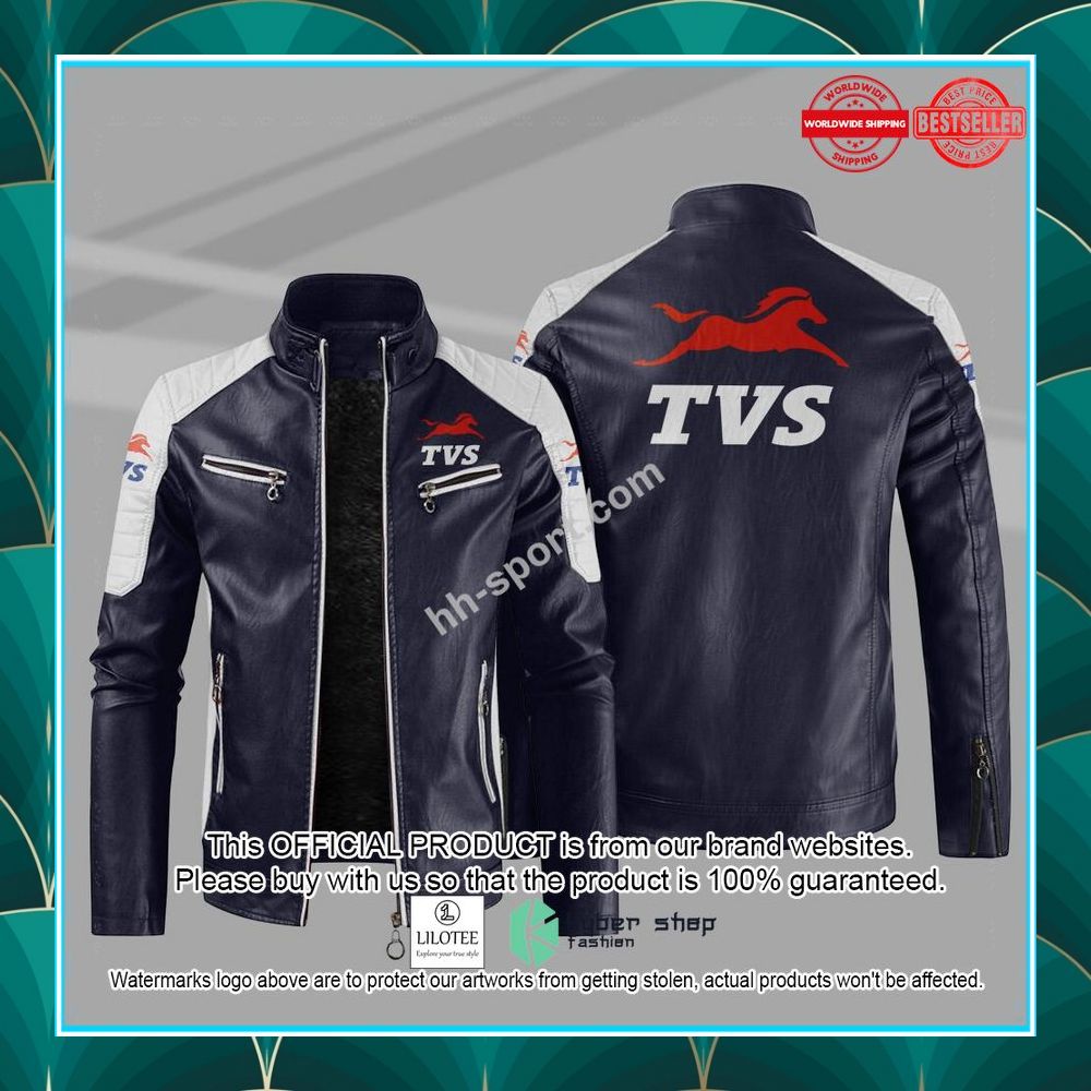 tvs motorcycle motor leather jacket 5 626