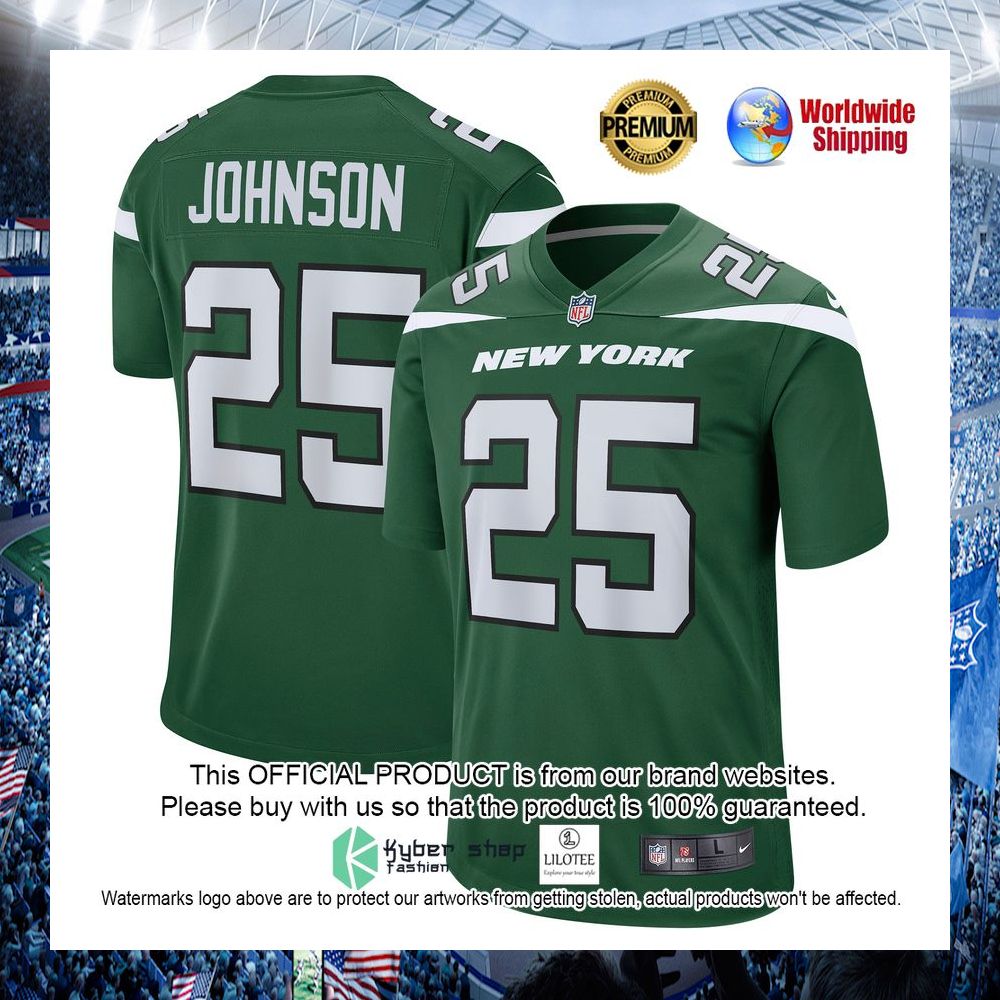 ty johnson new york jets nike gotham green football jersey 1 746