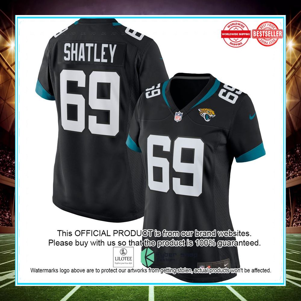 Tyler Shatley Jacksonville Jaguars Teal Football Jersey - LIMITED EDITION 5 tyler shatley jacksonville jaguars teal football jersey 5 285