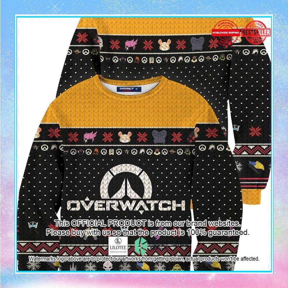 ultimate overwatch christmas ugly sweater 1 951