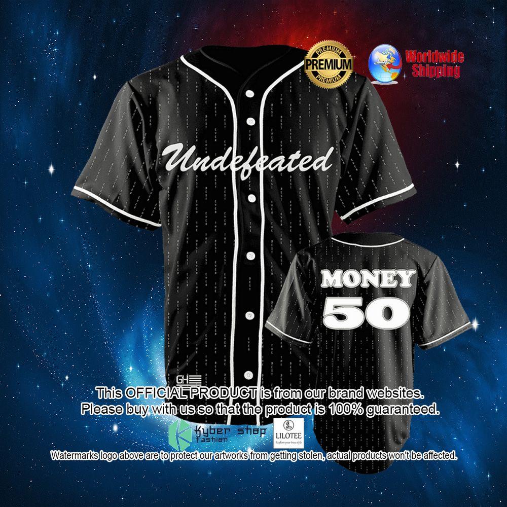 undefeated black baseball jersey 1 431