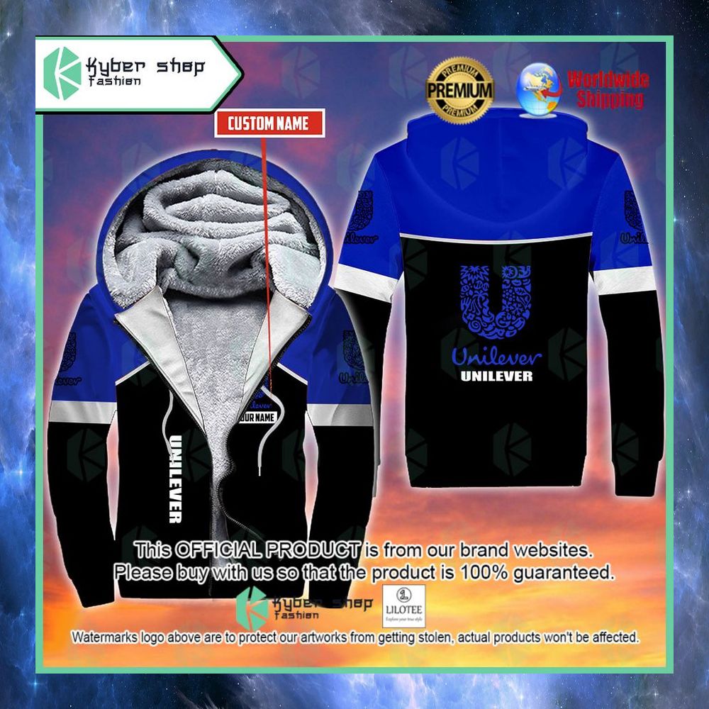 unilever custom name 3d fleece hoodie 1 889