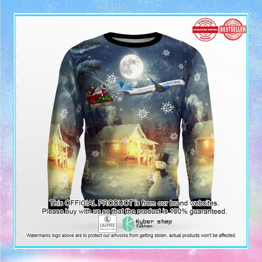 united airlines boeing 737 924er sweater 2 182
