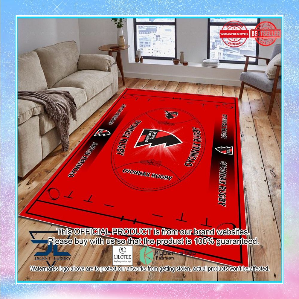 us oyonnax rugby carpet rug 1 866