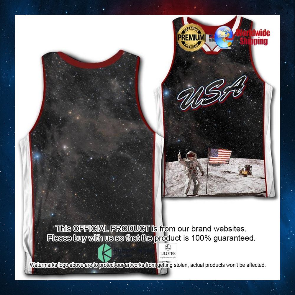 usa galaxy astronaut personalized basketball jersey 2 924