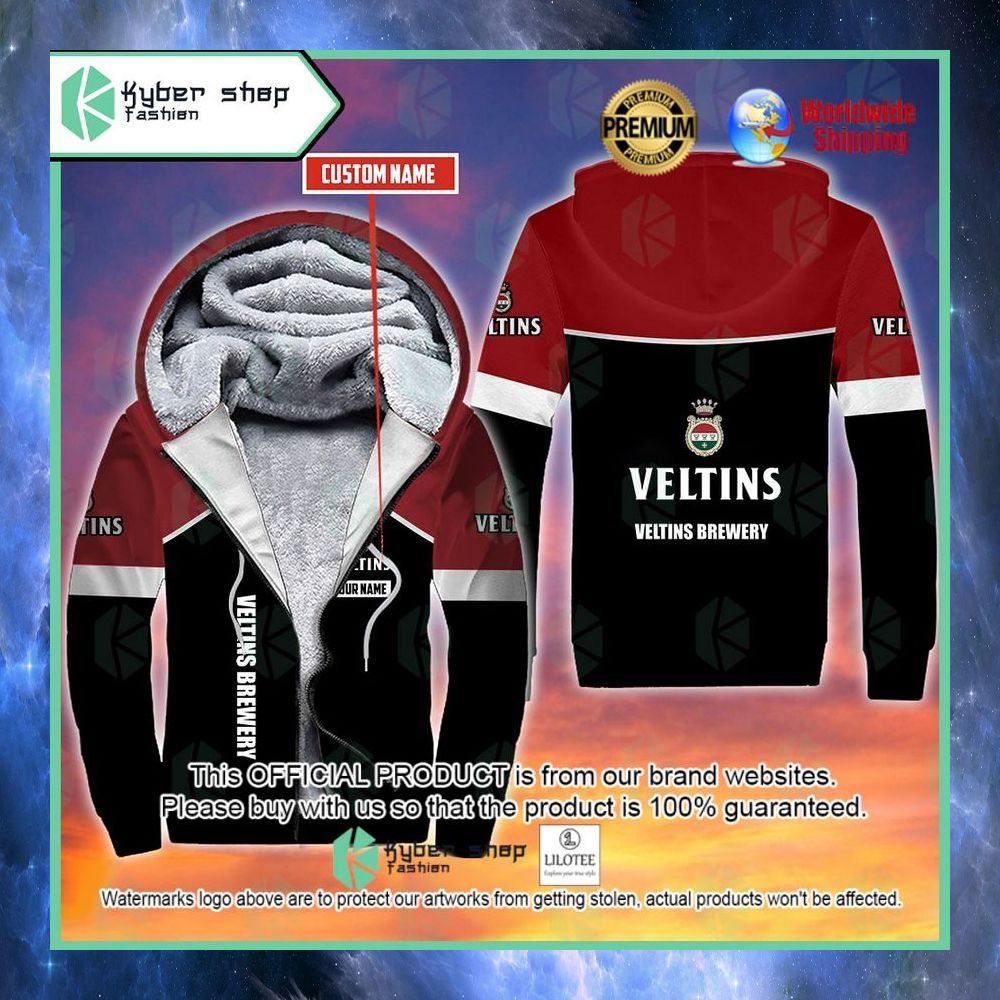 veltins beer custom name 3d fleece hoodie 1 243
