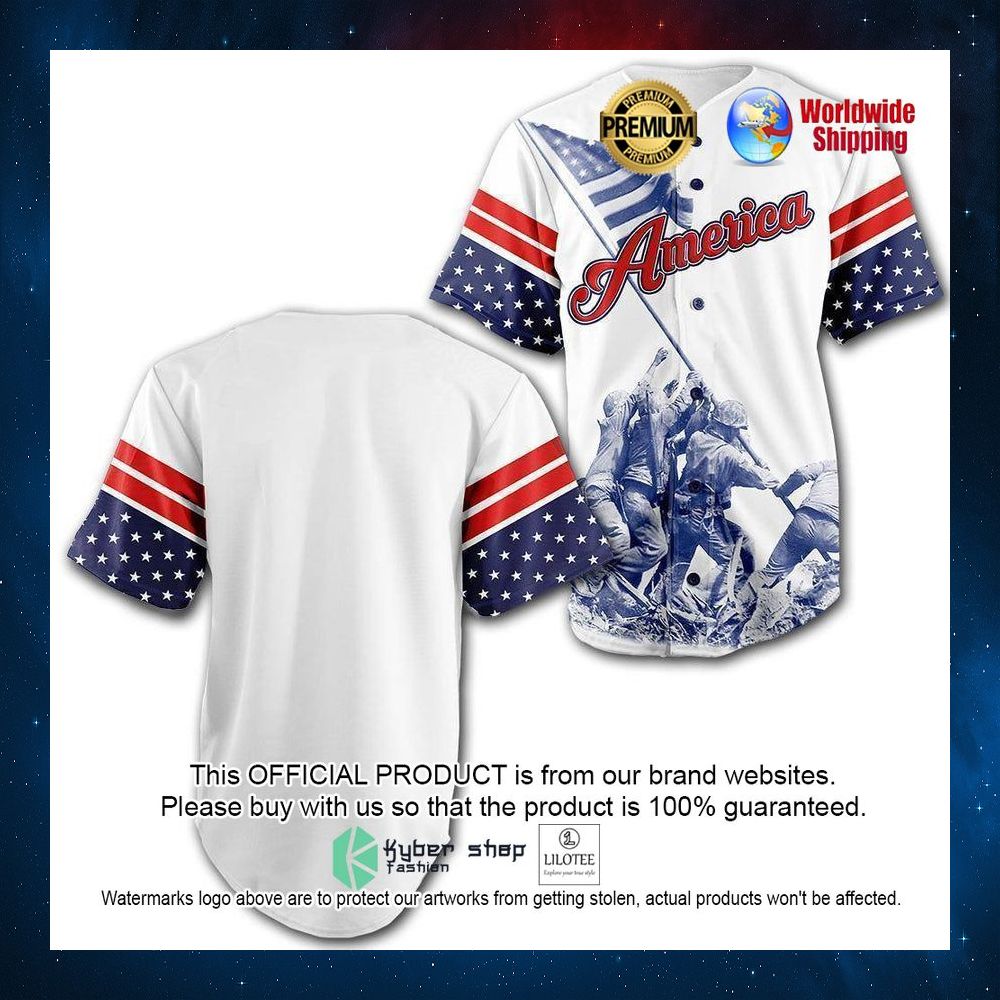 veteran american flag personalized baseball jersey 2 659