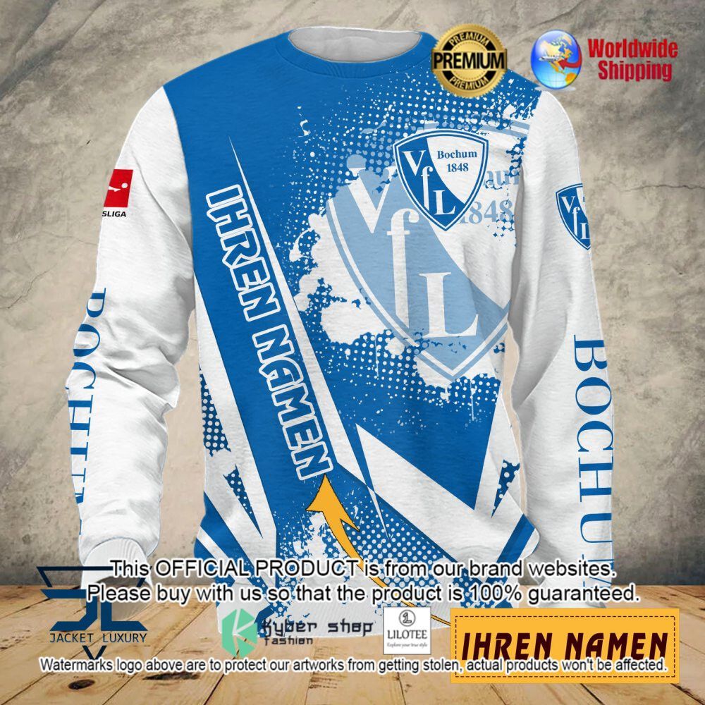 VfL Bochum Custom Name 3D Hoodie, Shirt - LIMITED EDITION 5 vfl bochum custom name 3d hoodie shirt 5 28