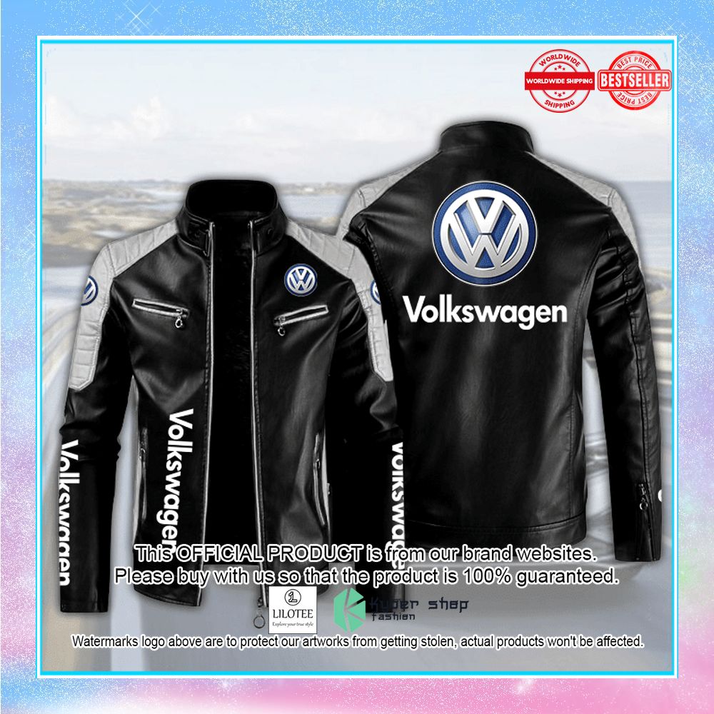 volkswagen motor block leather jacket 1 159