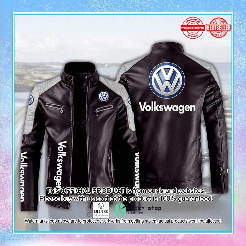 volkswagen motor block leather jacket 2 681