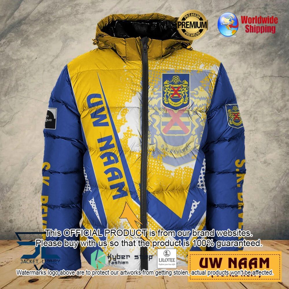waasland beveren custom name 3d puffer down jacket bomber jacket 1 966