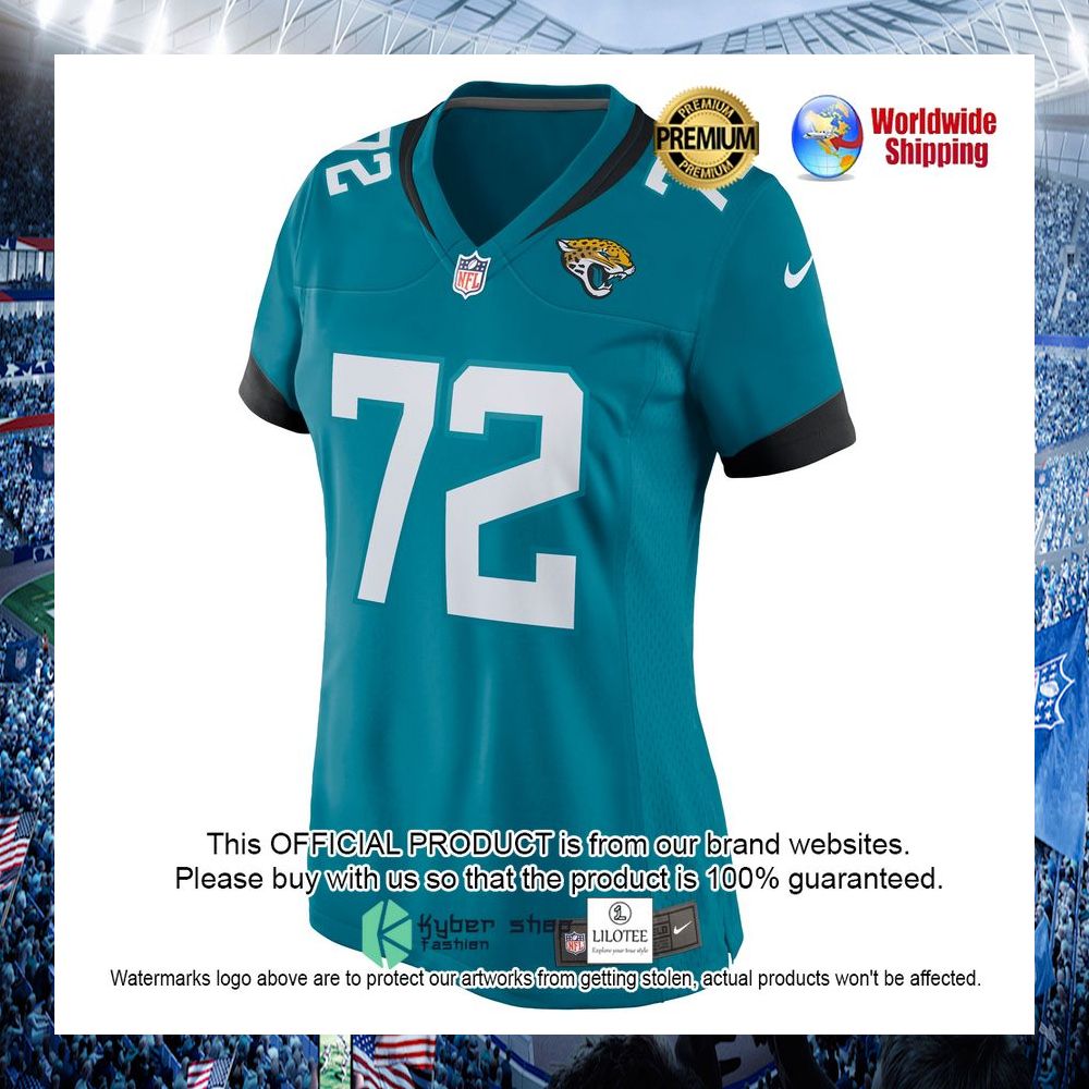 walker little jacksonville jaguars nike womens teal football jersey 2 914