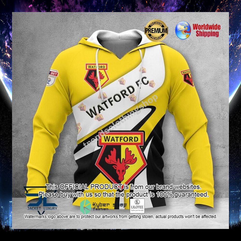 watford football club 3d hoodie shirt 1 292