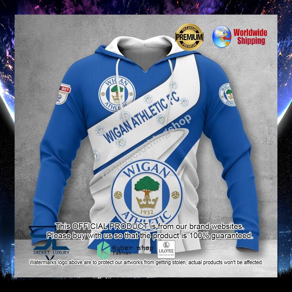 wigan athletic football club 3d hoodie shirt 1 709