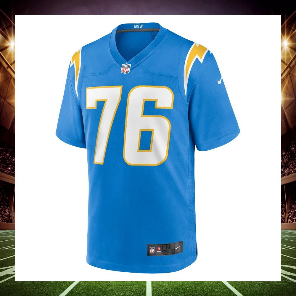 will clapp los angeles chargers powder blue football jersey 2 911