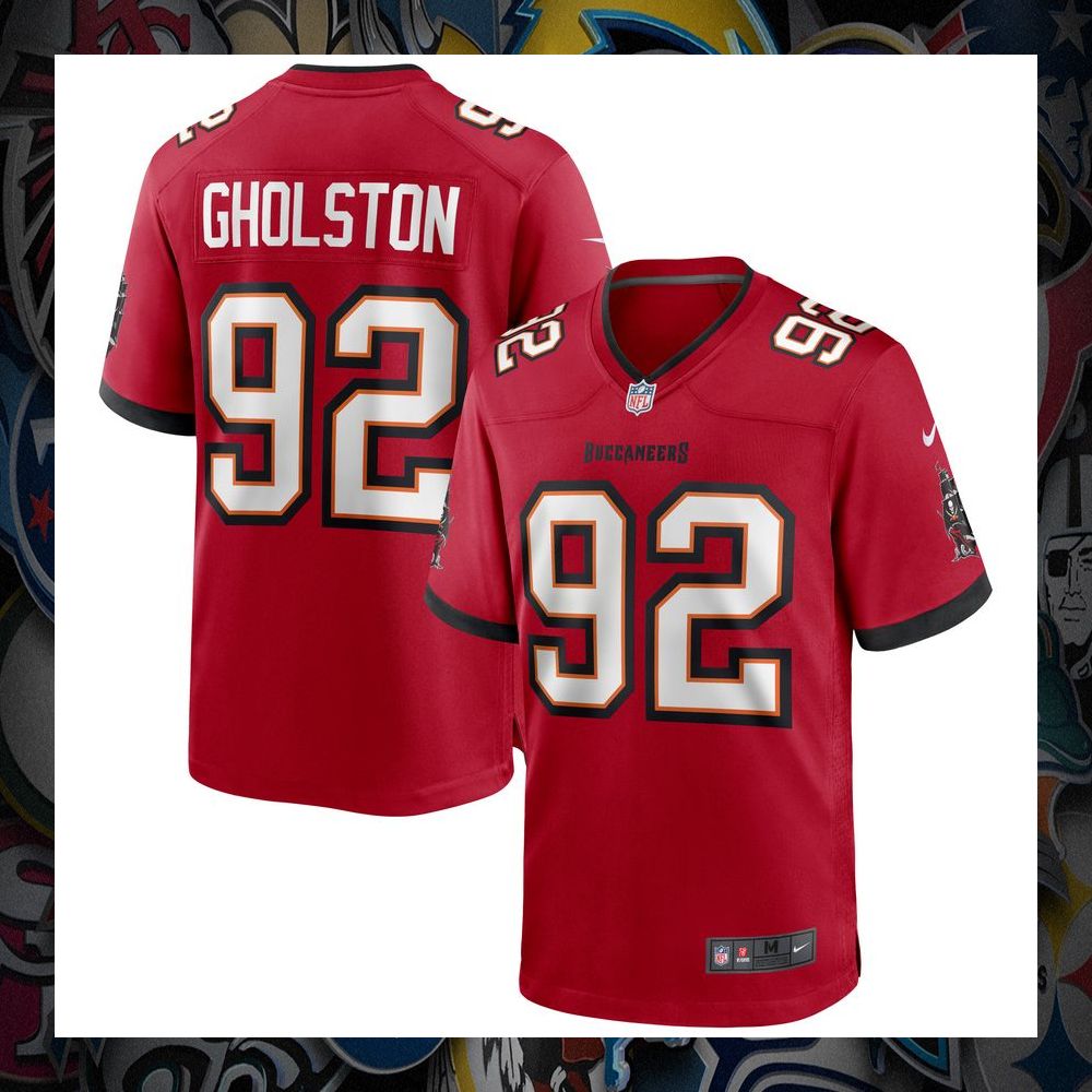 william gholston tampa bay buccaneers red football jersey 1 681